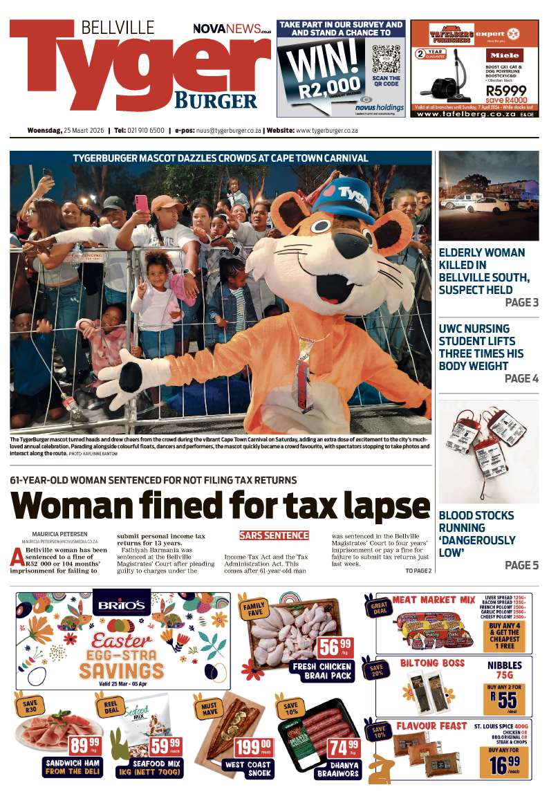 TygerBurger | Bellville | E-Edition | 25 March 2026