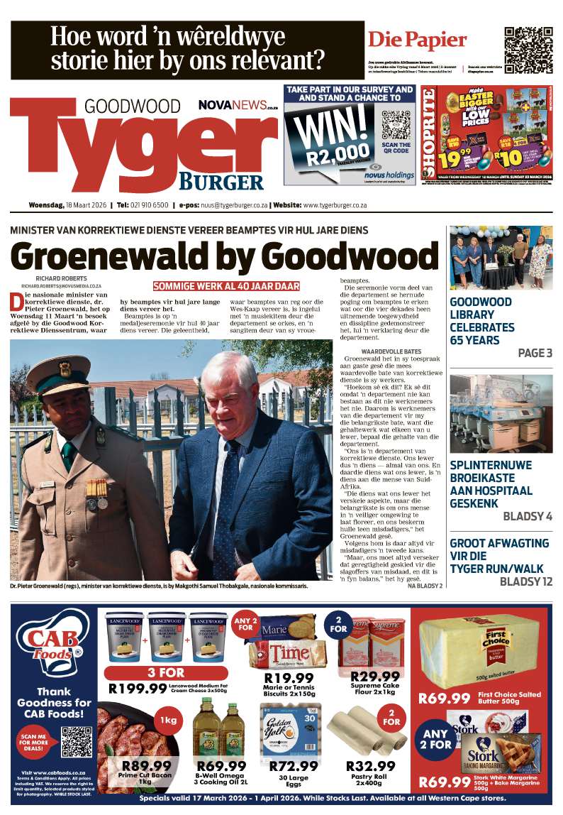 TygerBurger | Goodwood | E-Edition | 18 March 2026