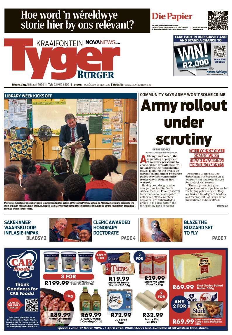 TygerBurger | Kraaifontein | E-Edition | 18 March 2026