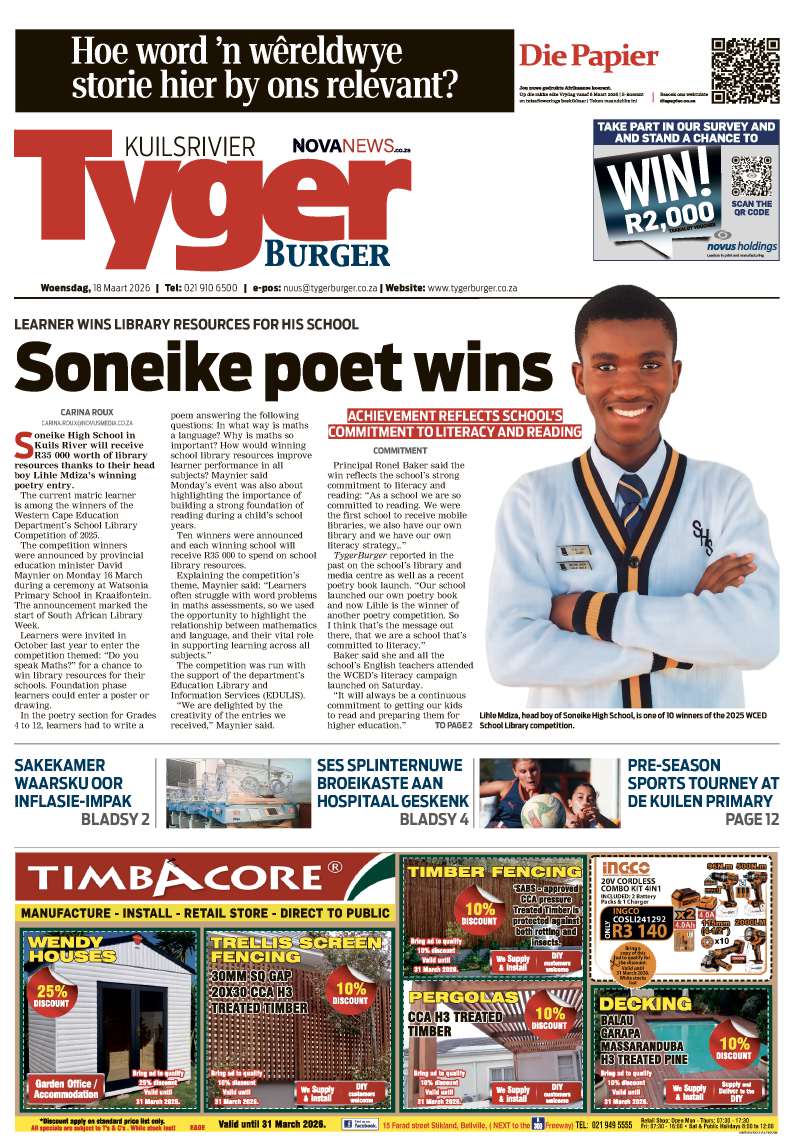 TygerBurger | Kuilsrivier | E-Edition | 18 March 2026