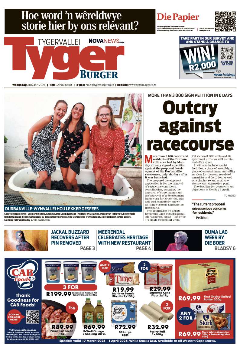 TygerBurger | Tygervalley | E-Edition | 18 March 2026