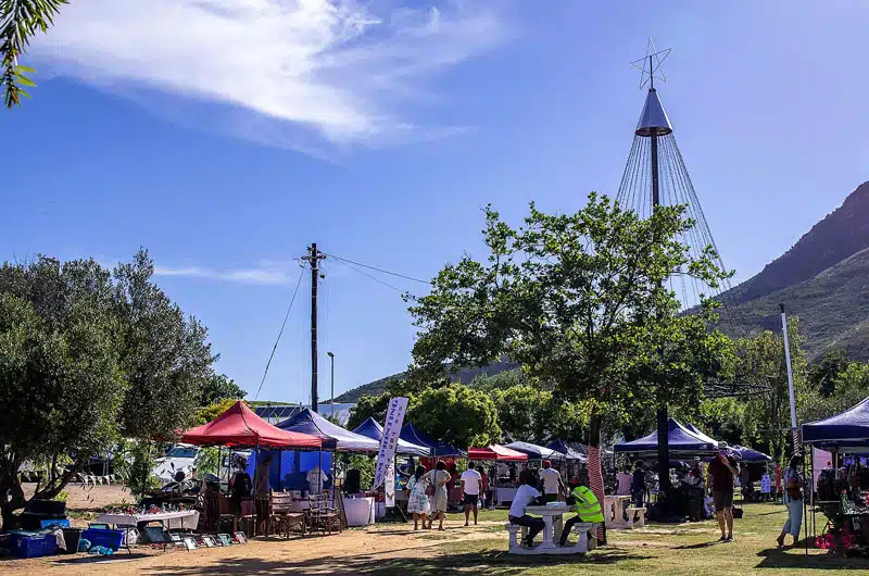 A snapshot of a previous Village Market on the Square event hosted in Riebeek-Kasteel.