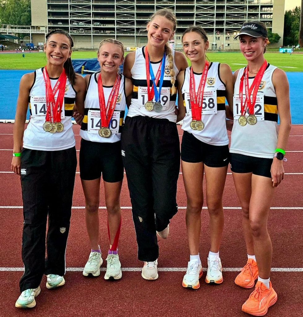 Al vyf die Voortrekker-atlete het goud in die 800 m gewen; vier het goud in die 1 500 m en een silwer. 