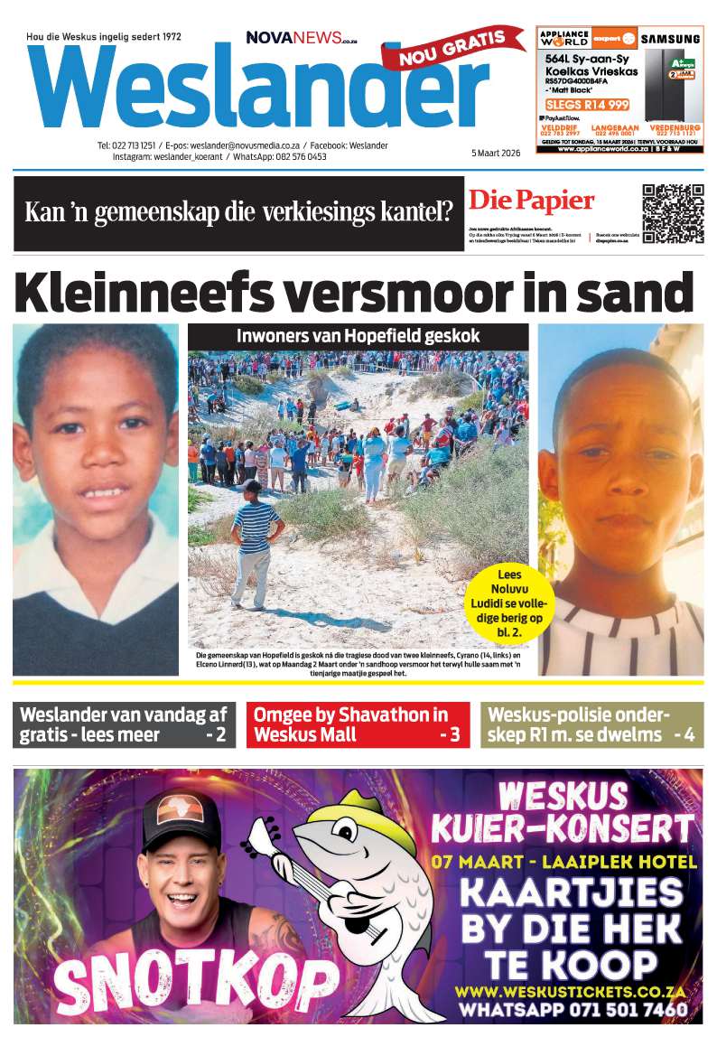 Weslander E-Edition - 5 March 2026