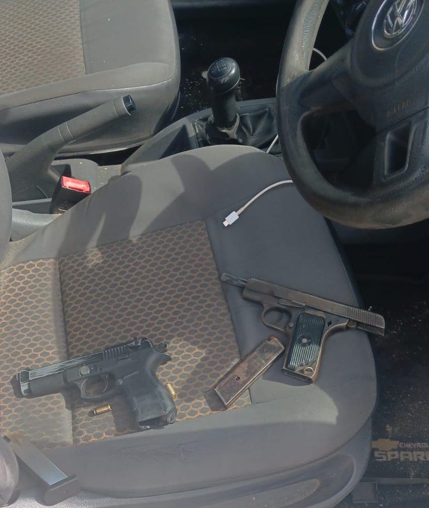 discharge of a firearm and possession of unlicensed firearms and ammunition