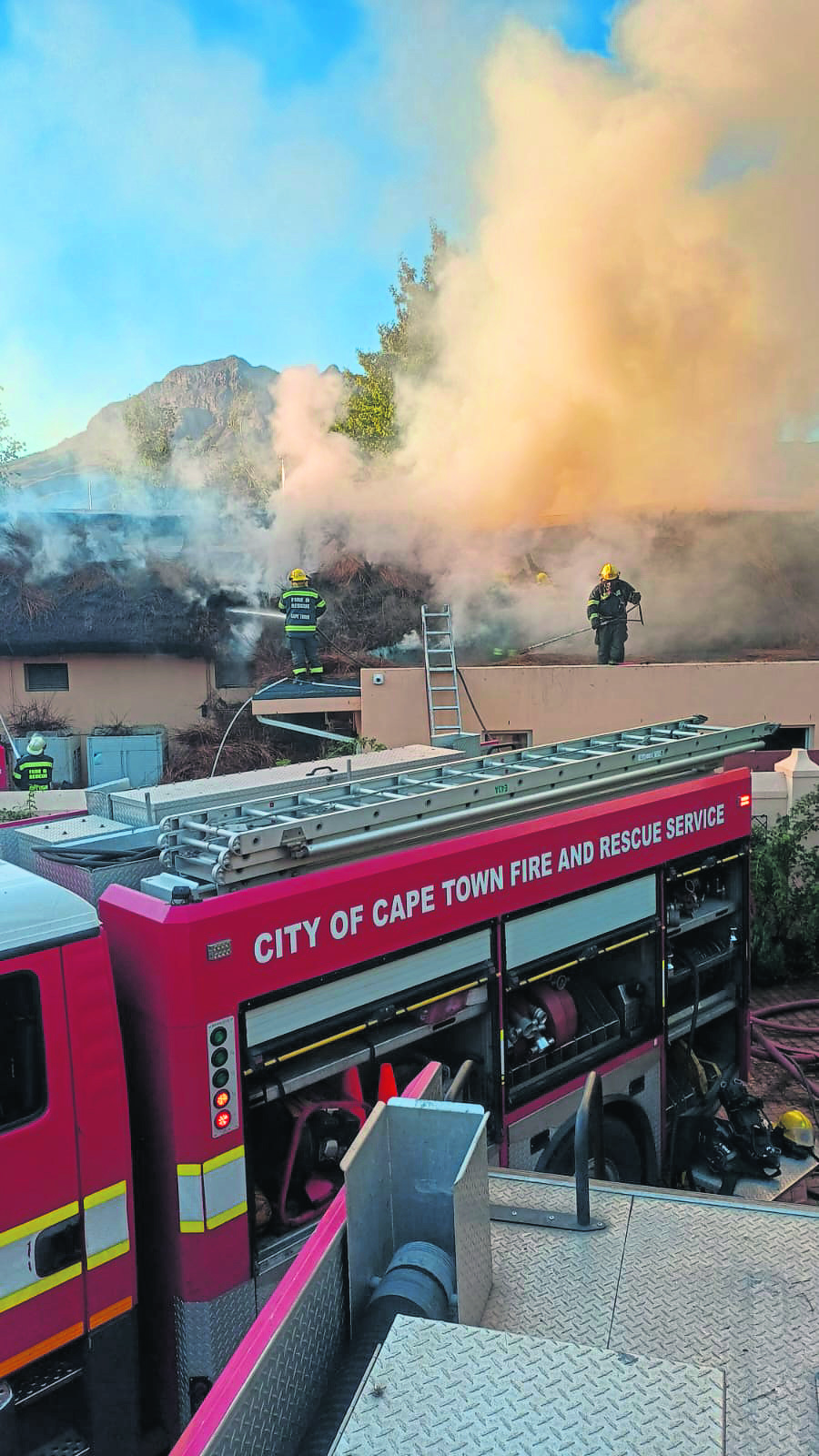 Inferno shuts down restaurant at  Somerset West wine estate
