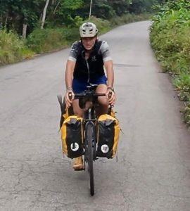 Cycling to himself: Abuse survivor’s journey across Africa
