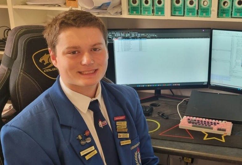 Liam Blignault designed the offline AI study desktop application called StudyMAX.