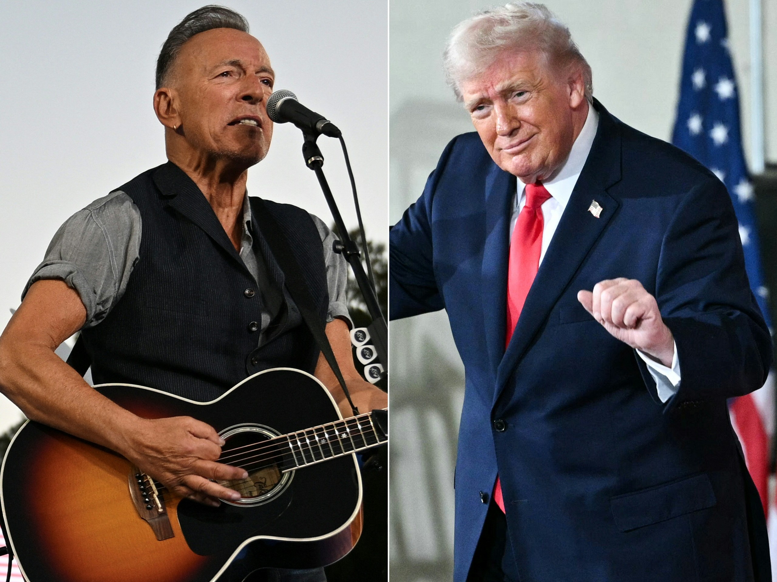 US President Donald Trump has called on his supporters to boycott rock legend Bruce Springsteen's concerts, escalating a public dispute over the administration's immigration enforcement policies.