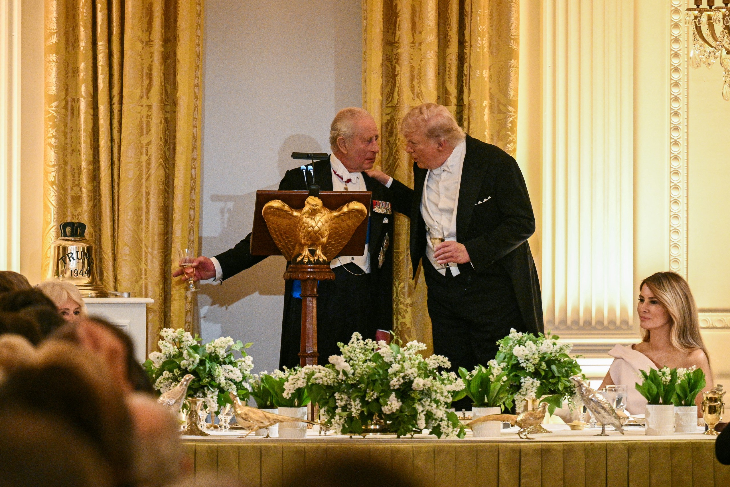 King Charles and Trump toast ties despite Iran tensions