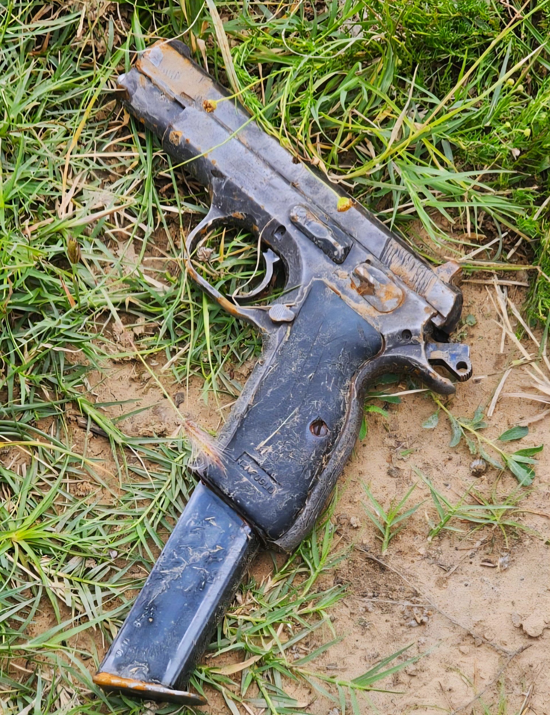 Police recovered a firearm and ammunition at the scene as investigations continue into a deadly Botshabelo incident that left one suspect dead and a woman critically injured following a violent attack and alleged mob justice. Photo:Supplied