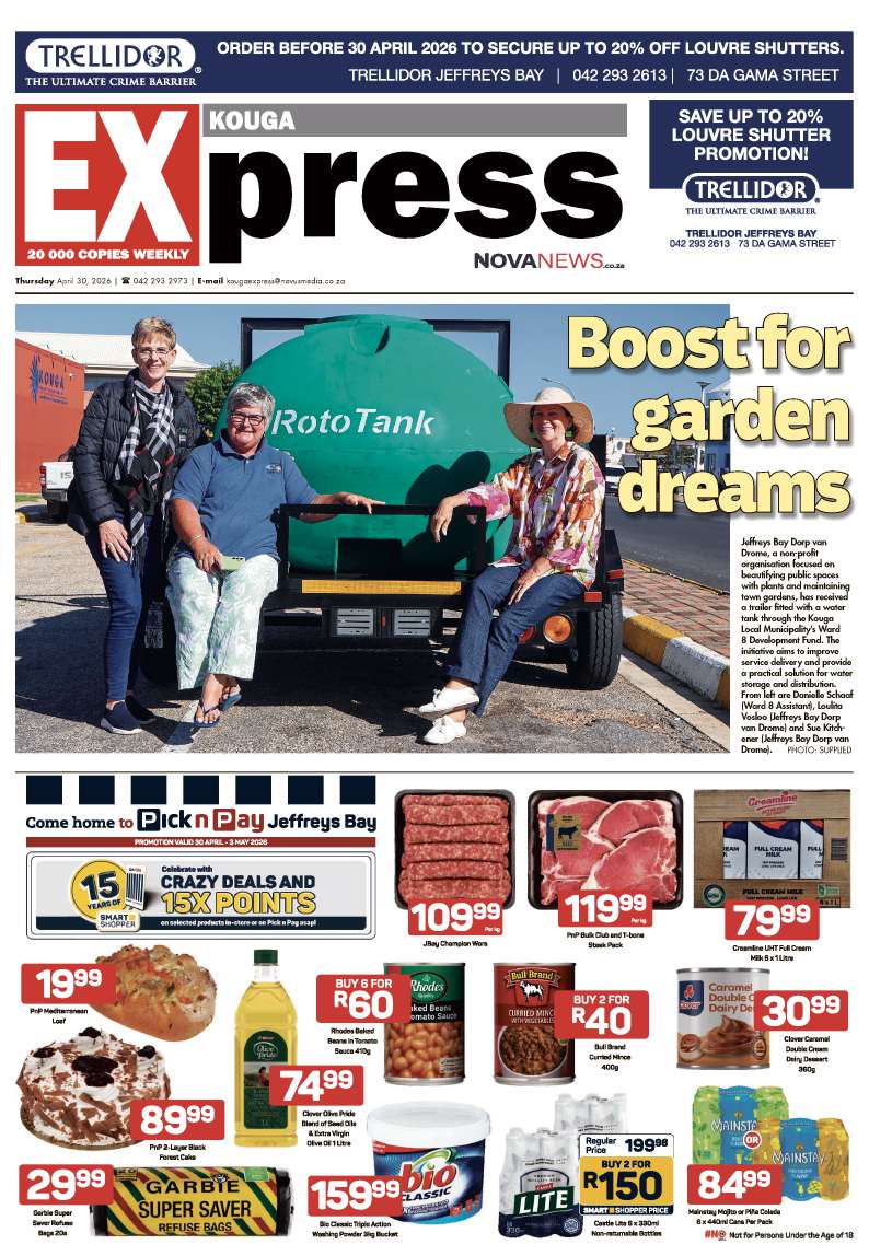 Kouga Express – E-Edition – 30 April 2026
