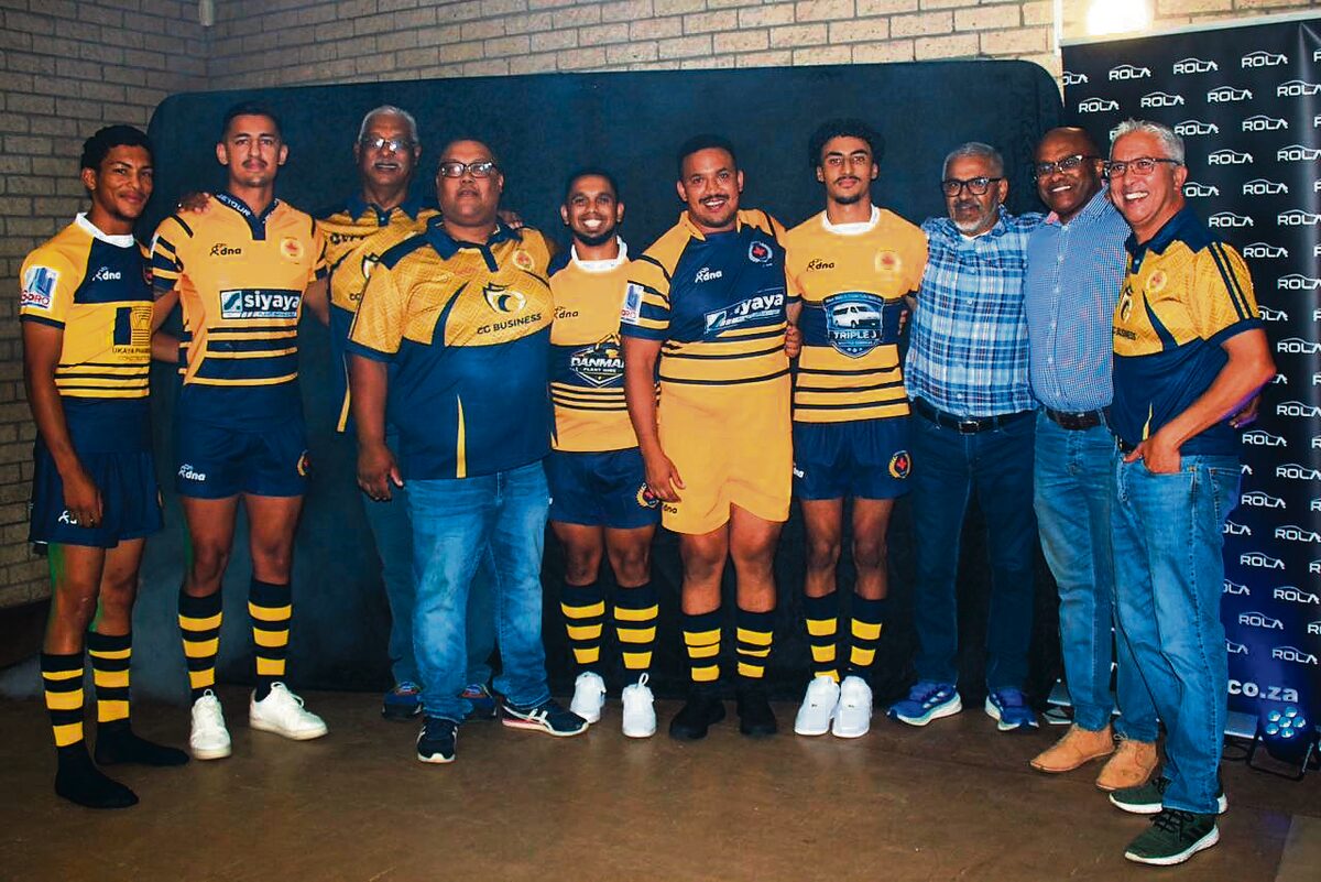 Unveiling of Kuils River RFC's new kit on Friday.