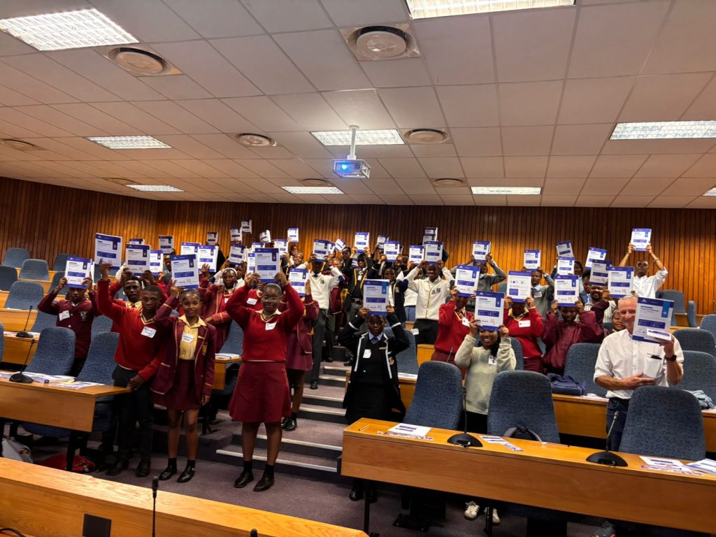 Learners at Nelson Mandela University.