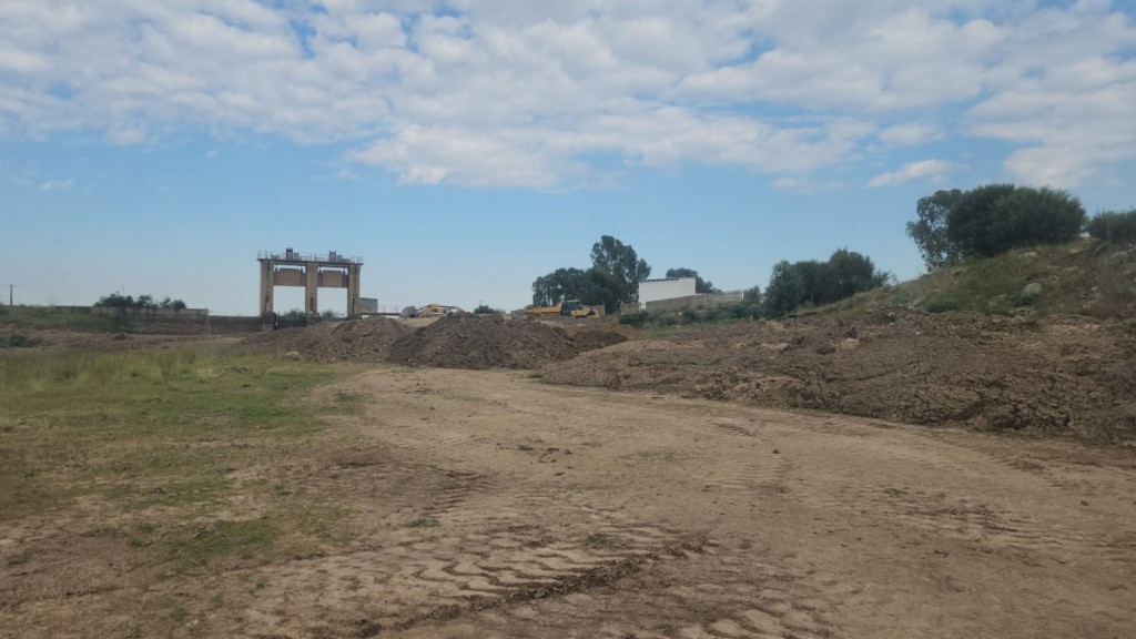 The dam's rehabilitation project is 22% complete