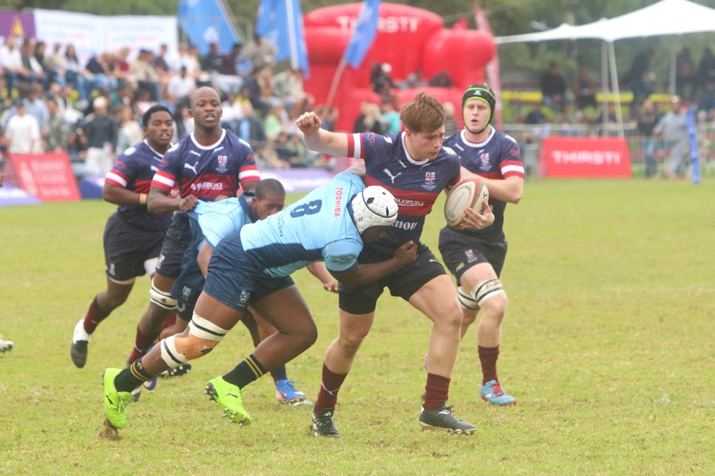 Milnerton's Anda Filtana and Westville hooker Rouke Stirk.