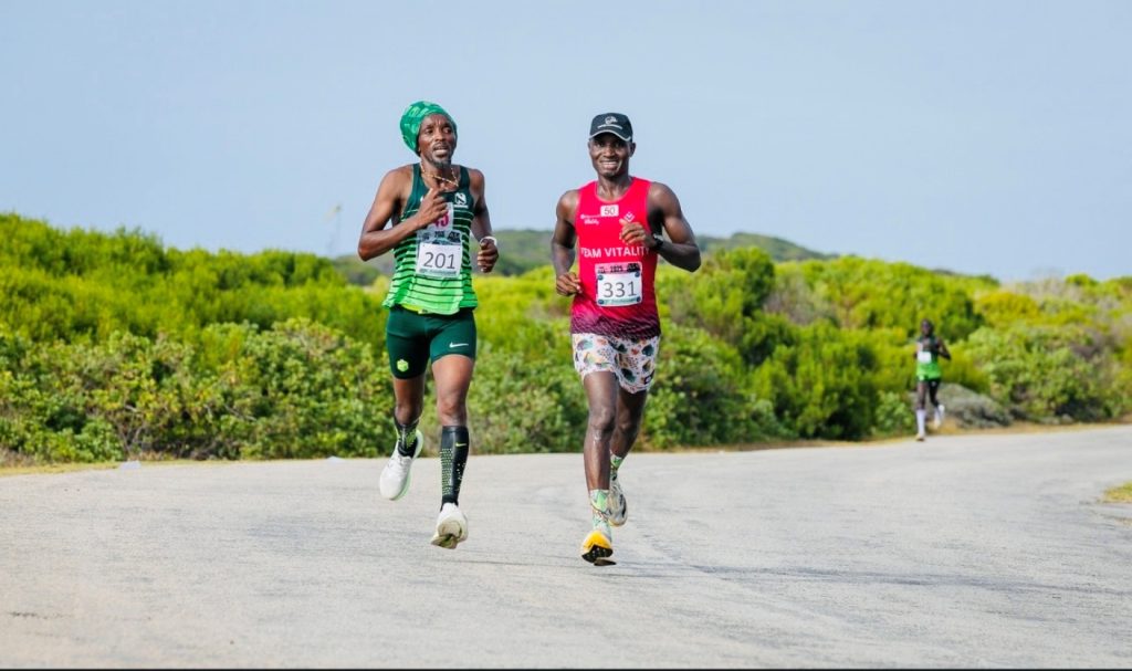 Nkhetheni Masupa ran the NMB Gqeberha Ultra Marathon on 31 January.  Photo: Supplied