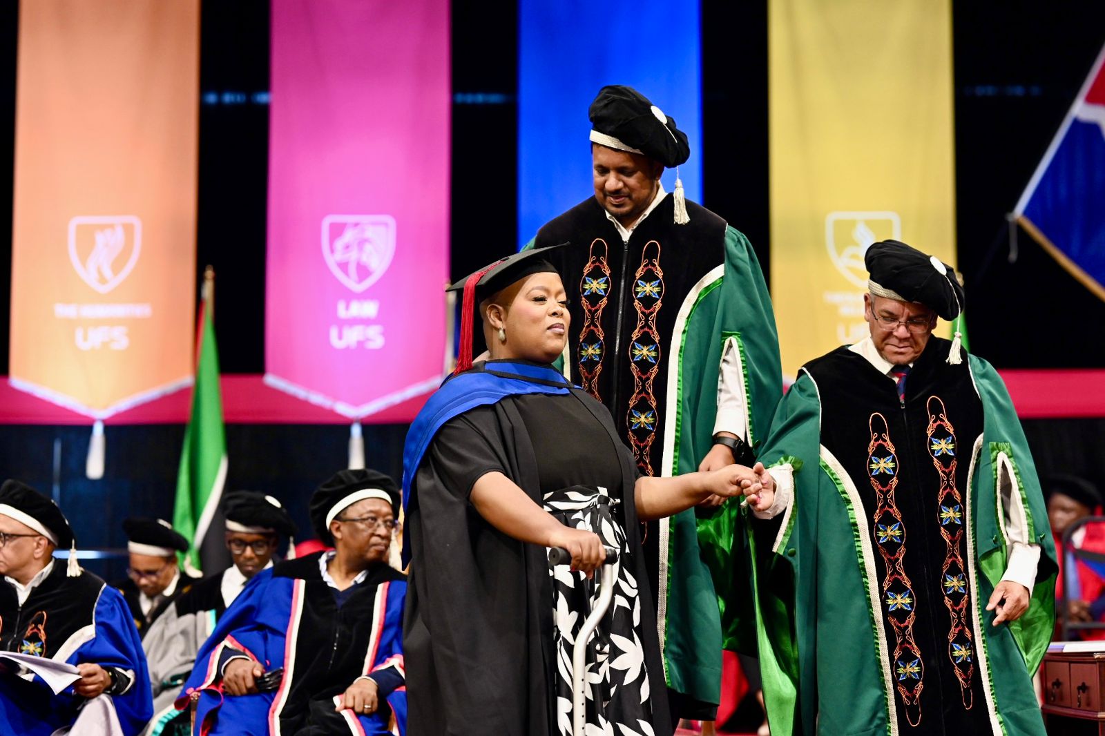 UFS graduates triomf over health issues