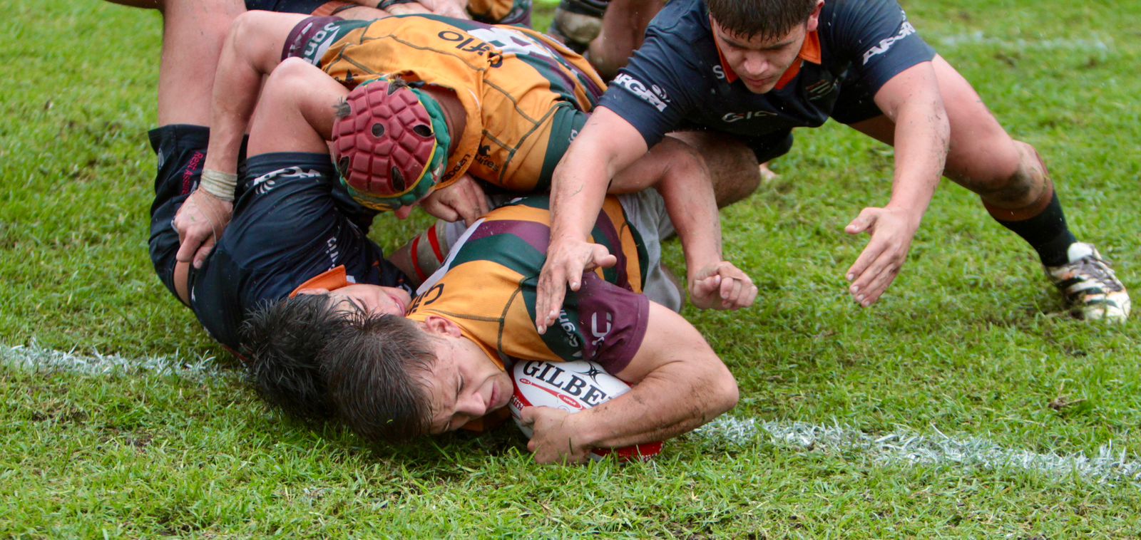 Corné Niemand scored the final try of the match, which Paarl Gim won, 29-14.