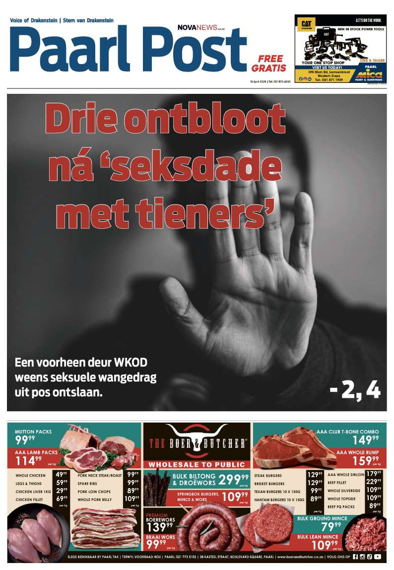 Paarl Post – E-edition – 16 April 2026