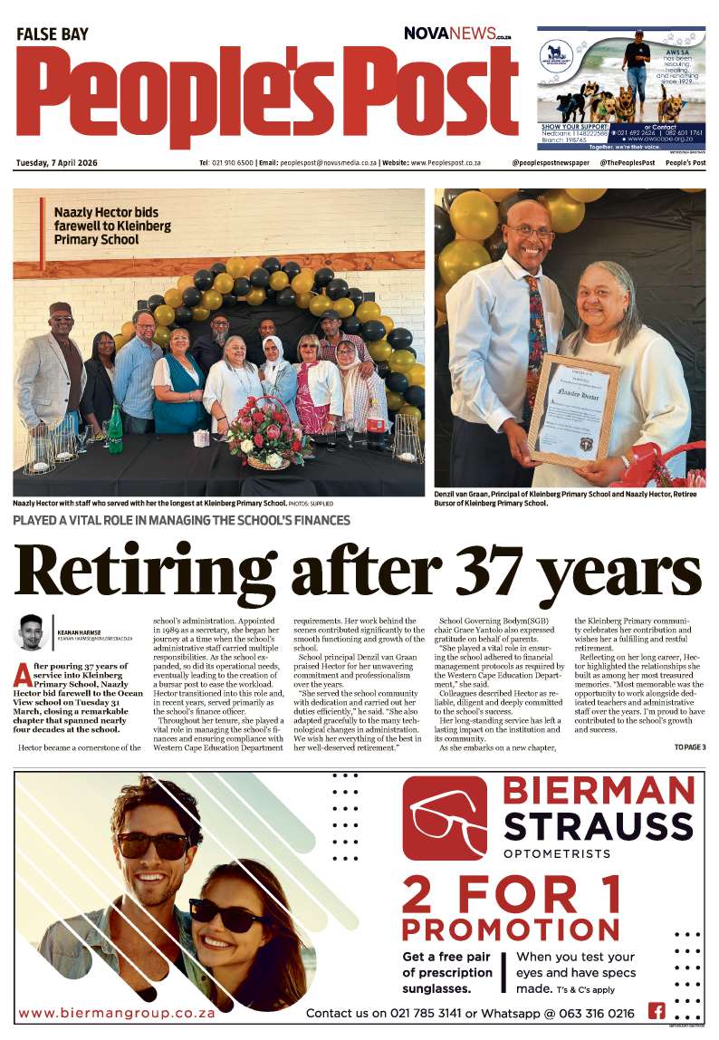 People’s Post False Bay E-edition 7 April 2026