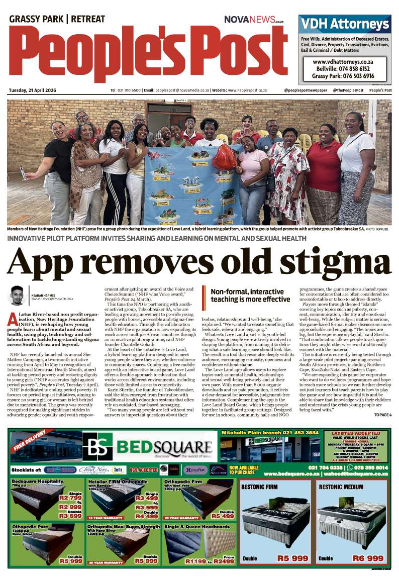 People’s Post Grassy Park/Retreat E-edition 21 April 2026