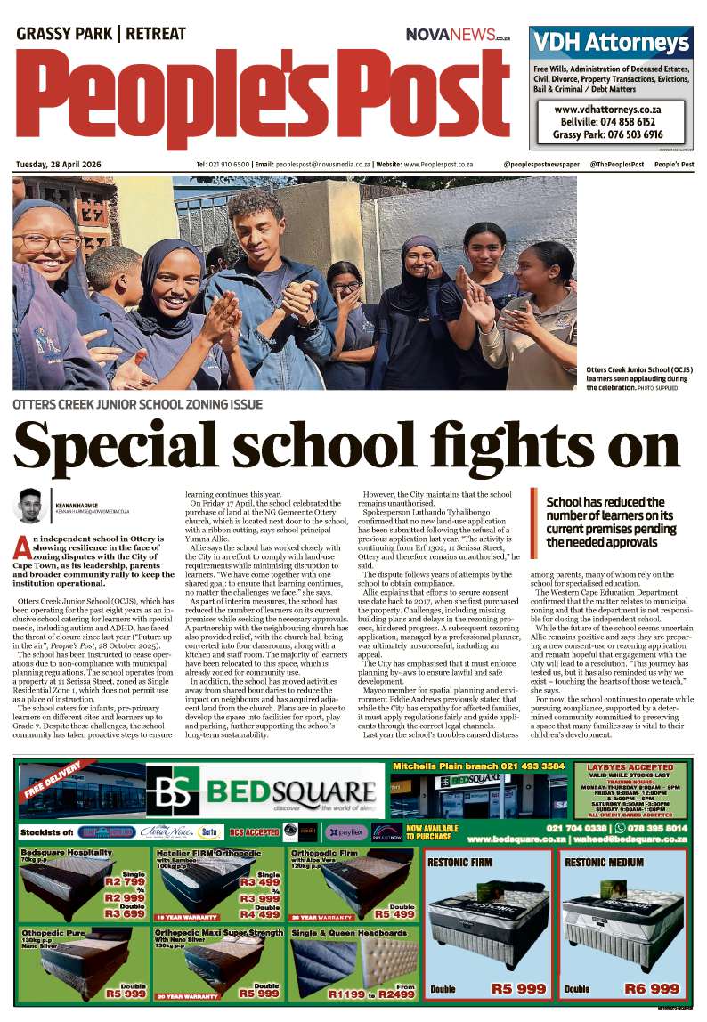 People’s Post Grassy Park/Retreat E-edition 28 April 2026