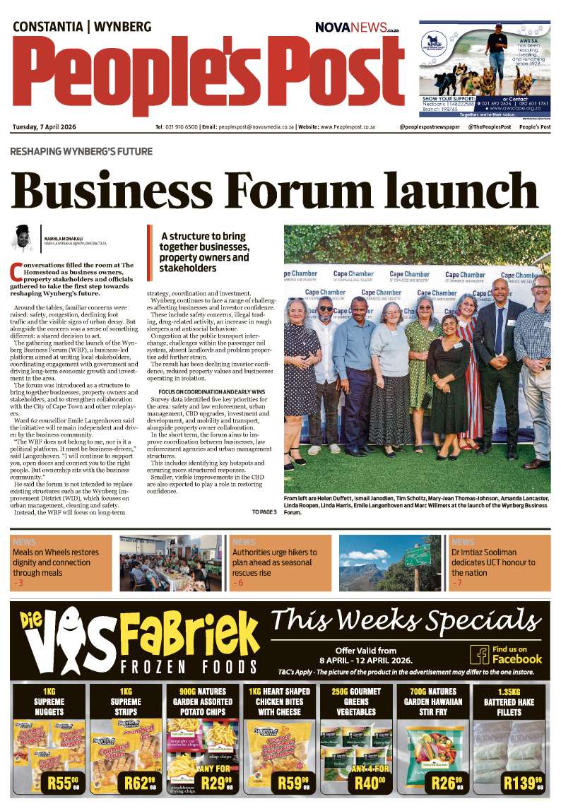 People’s Post Constantia/Wynberg E-edition 7 April 2026