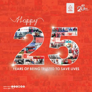 Blood service marks quarter century of saving South African lives
