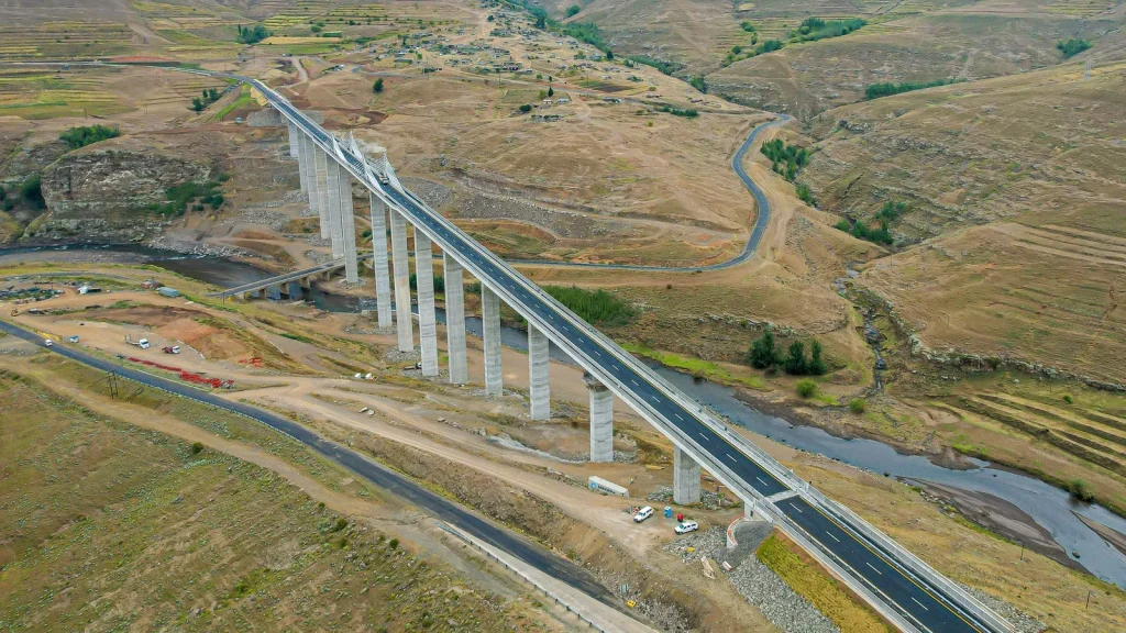 President Cyril Ramaphosa officially opened the Senqu Bridge in Mokhotlong, Lesotho, on Wednesday, hailing it as a symbol of enduring partnership between South Africa and its mountain kingdom neighbour.