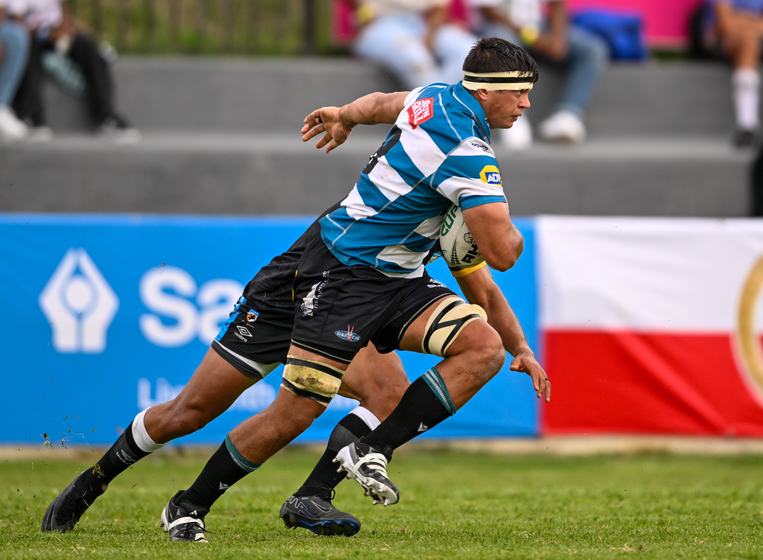 Gustav Erlank of Suzuki Griquas during the SA Cup match between Sanlam Boland Kavaliers and Suzuki Griquas