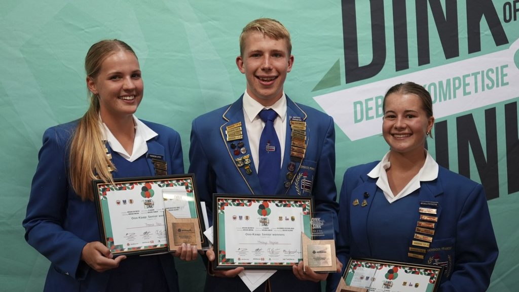 AfriForum se Dink of Sink-span het Woensdag die eerste van ses provinsiale uitdunrondtes vir hoërskooldebatteerders by Hoërskool Framesby in die Oos-Kaap aangebied.