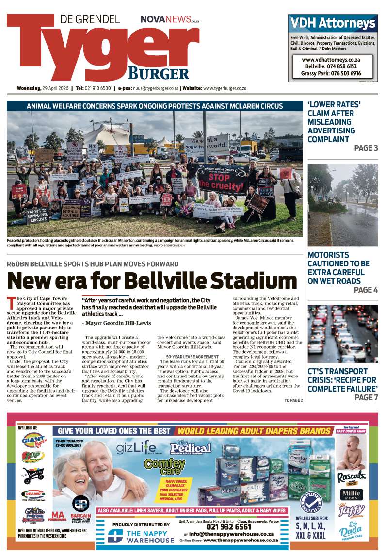 TygerBurger | De Grendel | E-edition | 29 April 2026