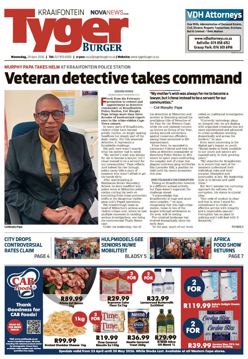 TygerBurger | Kraaifontein | E-edition | 29 April 2026
