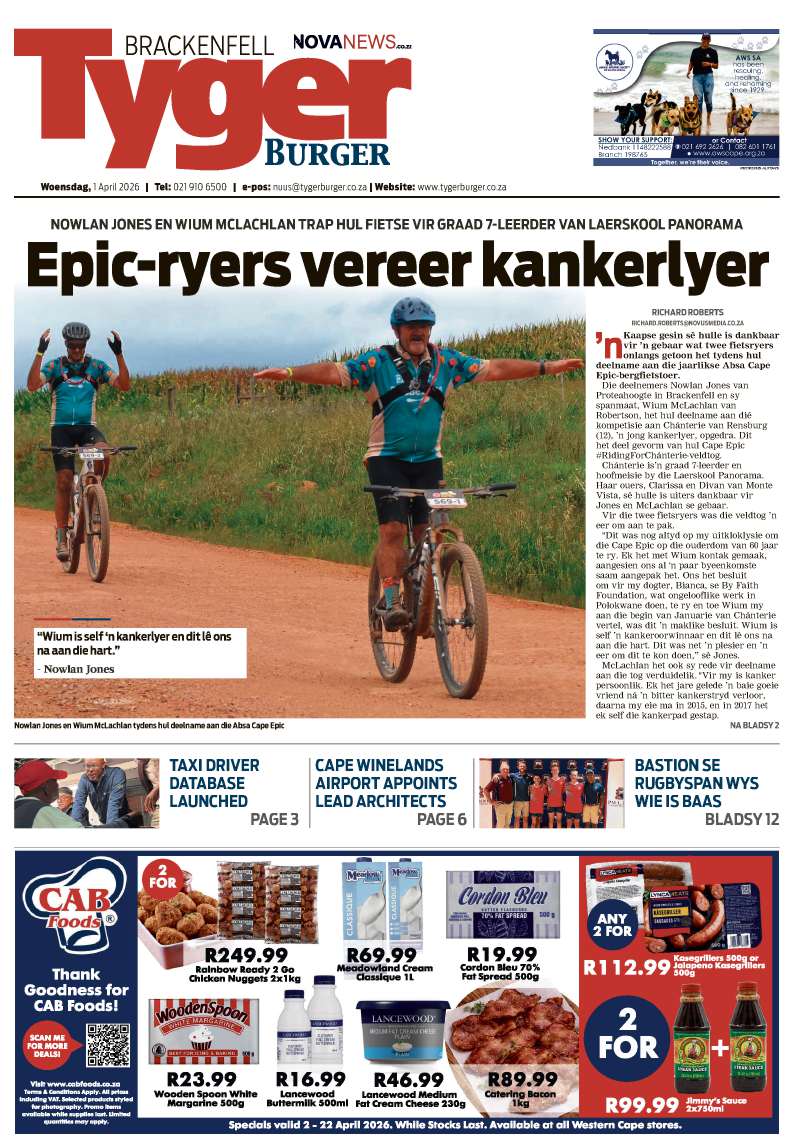 TygerBurger | Brackenfell | E-edition | 01 April 2026