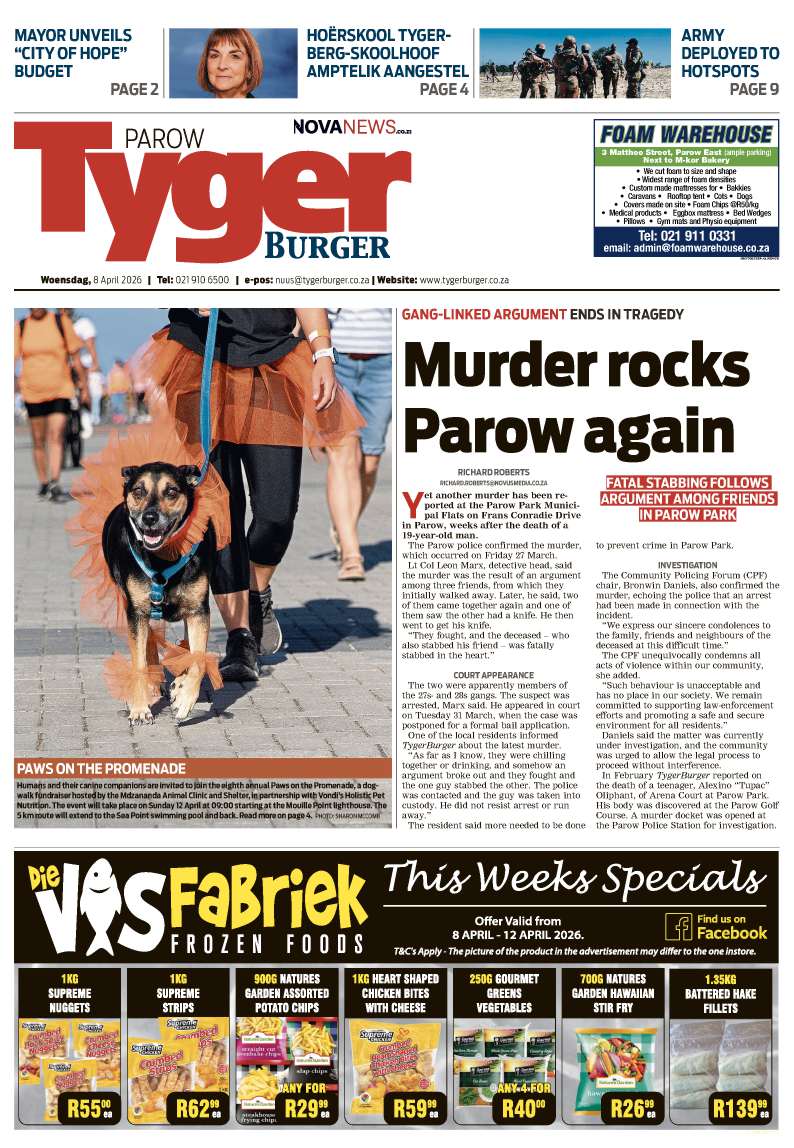 TygerBurger | Parow | E-edition | 08 April 2026
