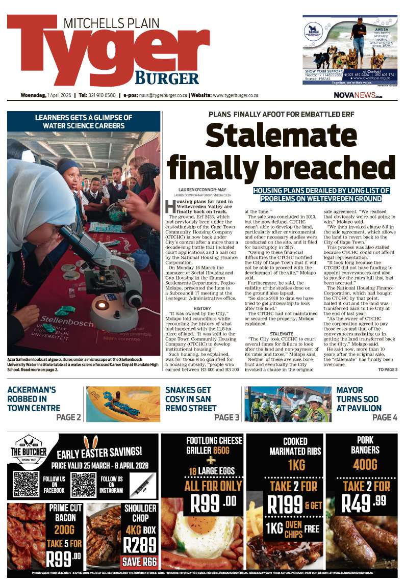 TygerBurger | Mitchells Plain | E-edition | 01 April 2026