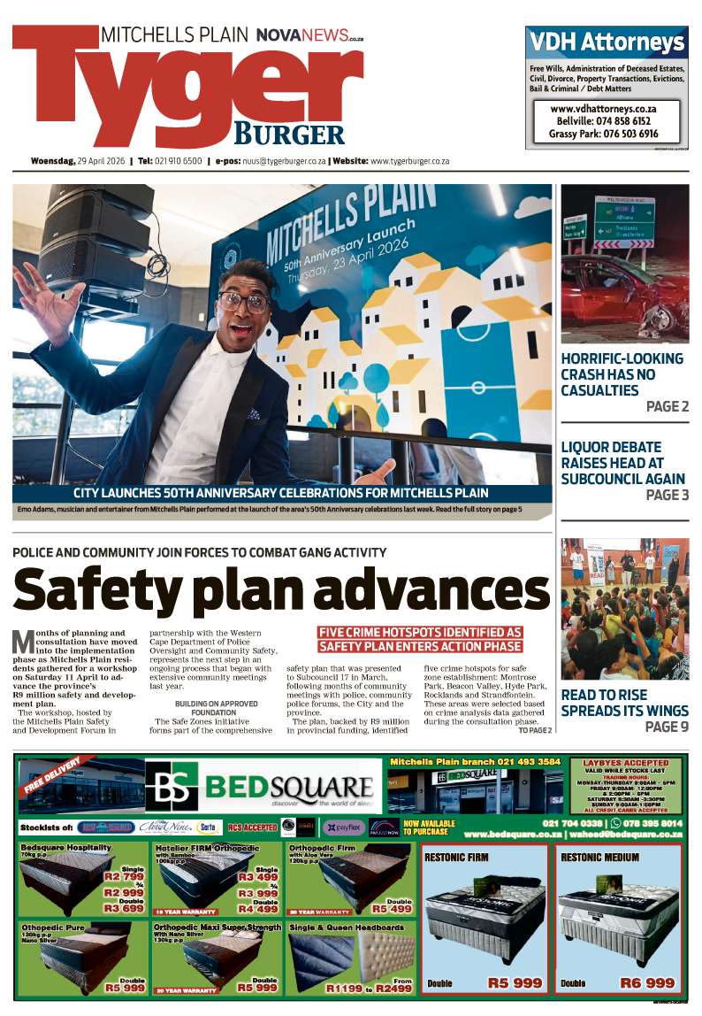 TygerBurger | Mitchells Plain | E-edition | 29 April 2026