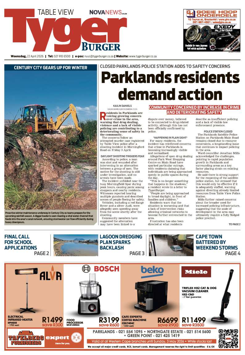 TygerBurger | Table View | E-edition | 22 April 2026