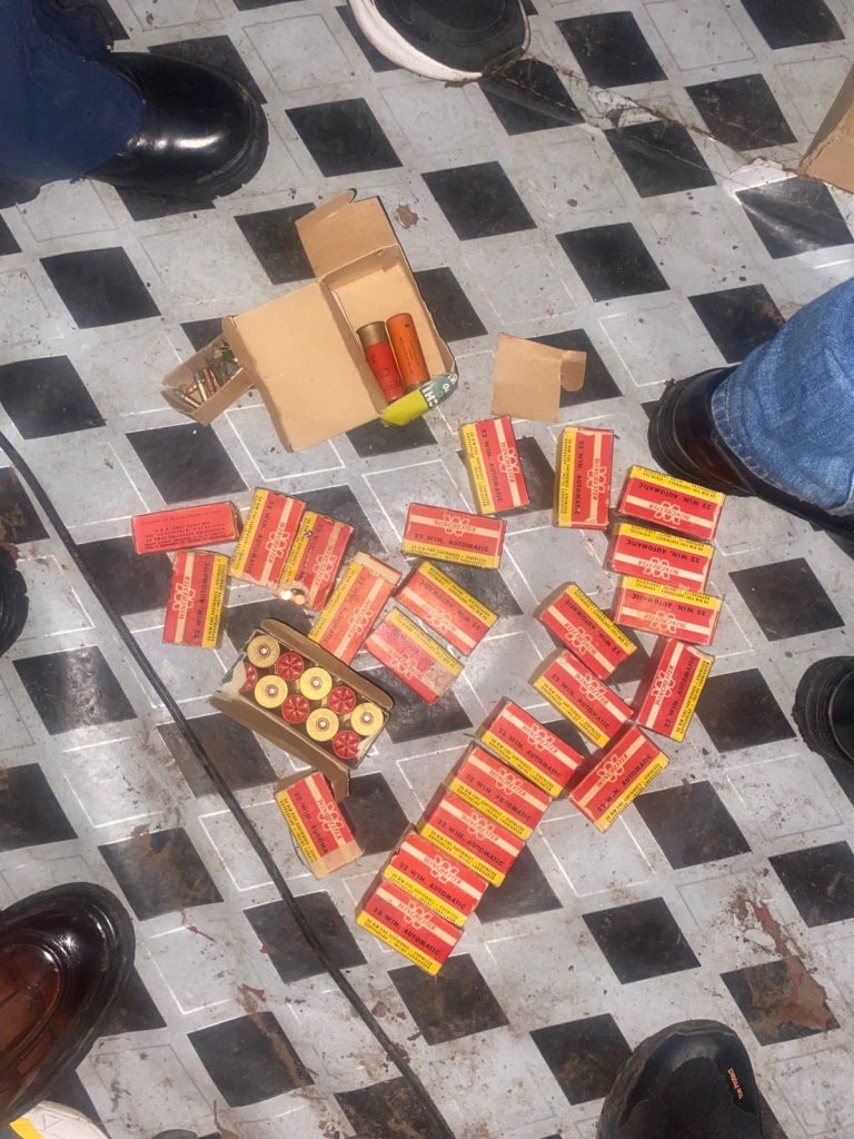 Police arrested 55 individuals for carrying dangerous weapons