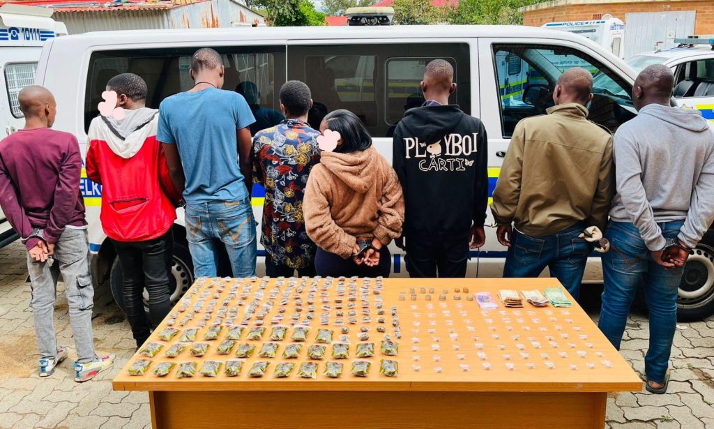 The war on drugs remained a priority, with 23 dealers and 60 individuals found in possession of drugs apprehended. 