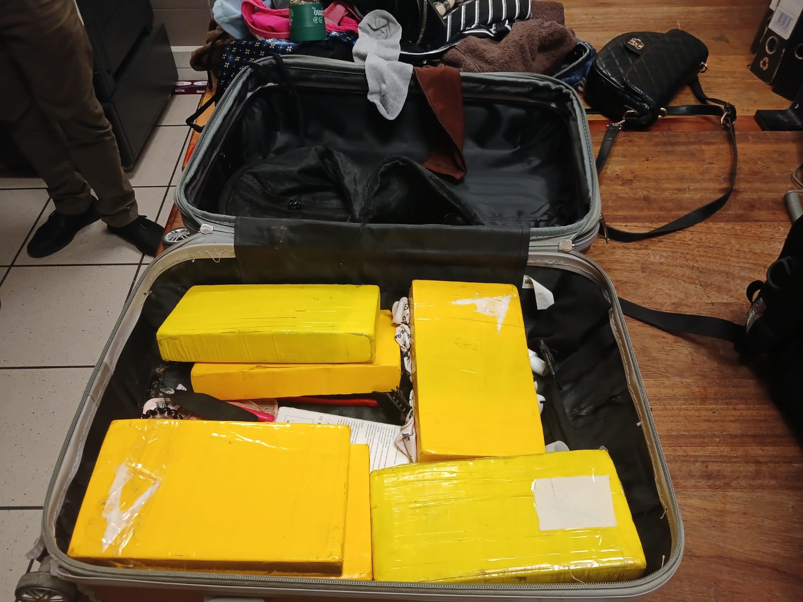 Police at OR Tambo International Airport have arrested a Brazilian national after intercepting cocaine with an estimated street value of R8.7 million.