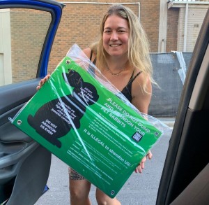Plakkate gaan opgerig word om loslating van konyne te stop