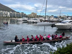 AmaBele Belles Celebrate 20 Years of breast cancer survivor dragon boating