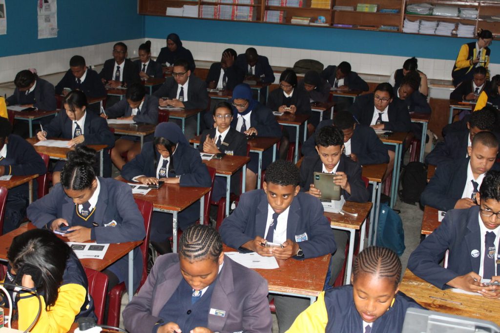 Learners are taught how to code