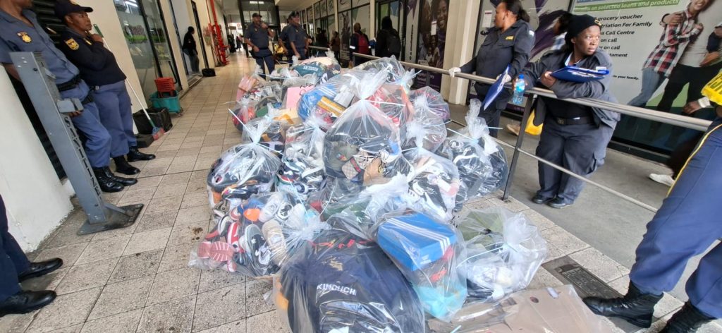 Police seized R5 million worth of counterfeit goods in Bloemfontein.
