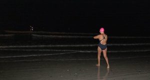 Cape Town swimmer conquers quadruple Robben Island crossing