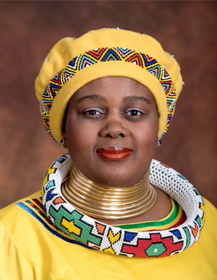 Minister of Justice Mmamoloko Kubayi