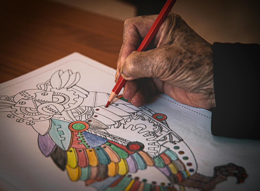 inkleurboeke vir grootmense
