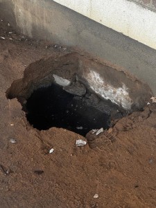 Urgent action required as sewage threatens school hostel